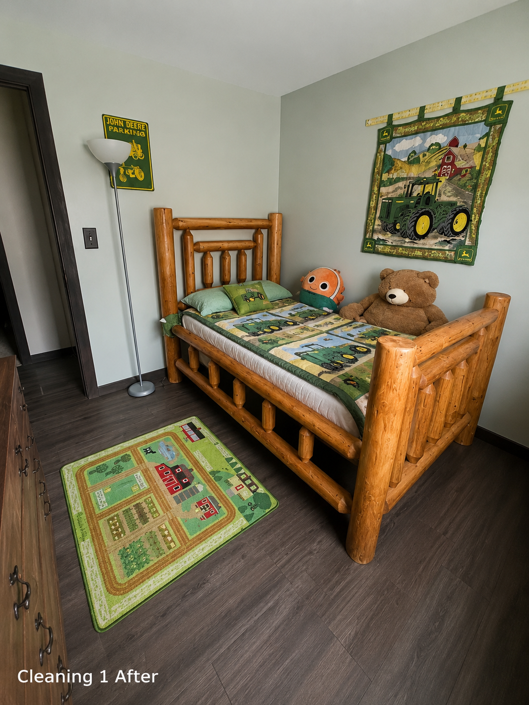 Bedroom refresh — after cleaning